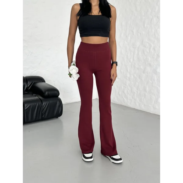 SANTE BORDO Y2K İSPANYOL PAÇA TAYT