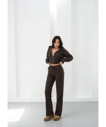 LİVA KAHVERENGİ ALT ÜST TAKIM