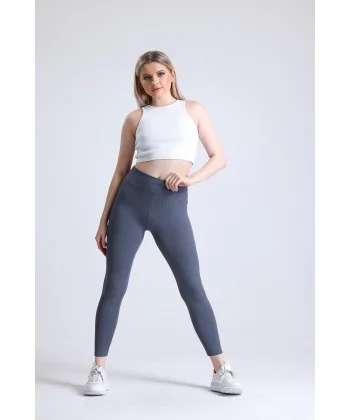 BERTA ANTRASİT FİTİLLİ POLARLI KIŞLIK TAYT