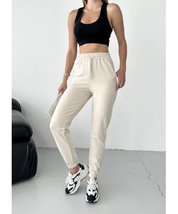 CORE BEJ 2 İPLİK JOGGER EŞOFMAN ALTI