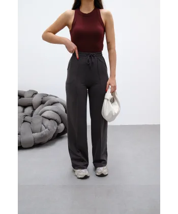 LUMİ FÜME 2 İPLİK ÇIMALI EŞOFMAN ALTI