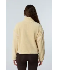 HALO BİSKÜVİ WELLSOFT BELİ AYARLANABİLİR CROP OVERSIZE SWEATSHIRT
