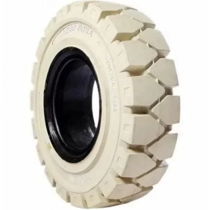 15X4.50-8 (125X75-8) Beyaz Dolgu Segmansız Forklift Lastiği