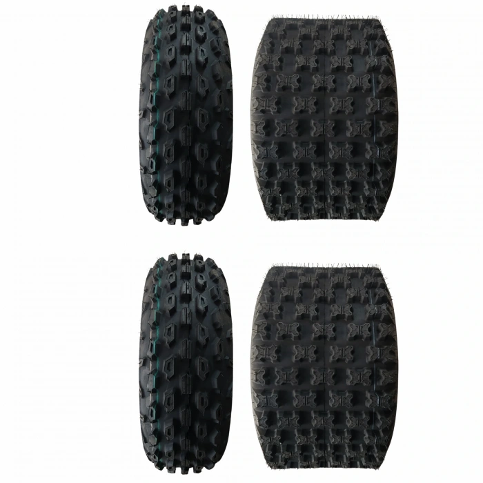 19x7-8 18x9.50-8 ACME AC712 6 Kat Atv Ön Arka Takım Lastik