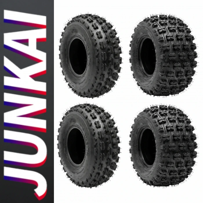 19x7-8 18x9.50-8 Junkai SW626 SW627 4 Kat Atv Ön Arka Takım Lastik