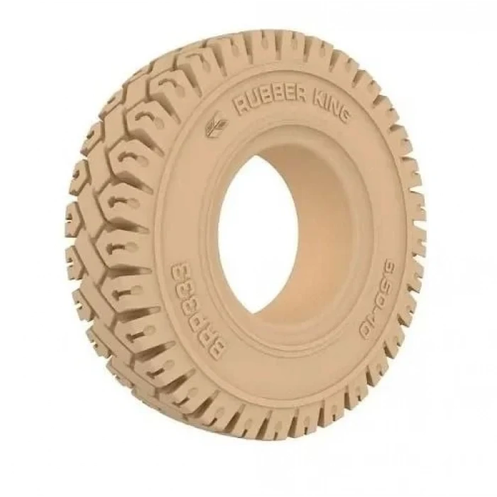 21X8-9 Rubber Kıng Premıum Beyaz Dolgu Sekmanlı Forklift Lastiği