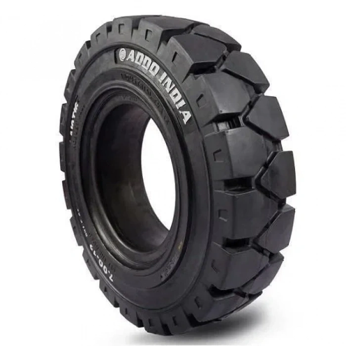 2.50-15 (250X70-15) Addo Siyah Sekmanlı Dolgu Forklift Lastiği