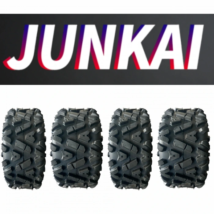 25x8-12 25x10-12 Junkai JK600 6PR Ön Arka Takım Atv Lastiği