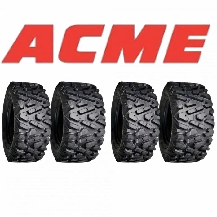 26x9R12 26x12R12 ACME AC723 6 Kat Radial Ön Arka Takım Atv Lastiği