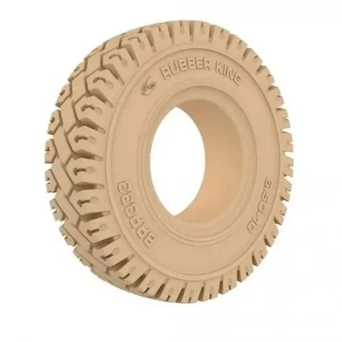 3.00-15 Premium Beyaz Dolgu Sekmanli Rubberking Forklift Lastiği