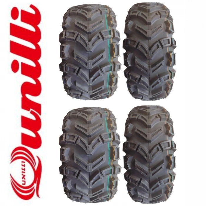 25x8-12 25x10-12 Unilli Un713 6 Kat Takım Atv Lastiği