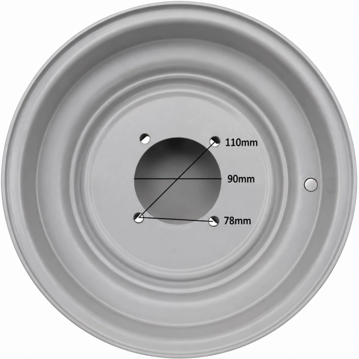 8 İnç Atv Arka Jantı 18x9.50-8 20x10-8 22x10-8 Uyumludur