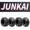 19x7-8 18x9.5-8 Junkai SW695 4PR Ön Arka Atv Takım Lastiği