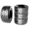 23x7-10 22x10-10 Wanda P349 4Kat Asfalt Ön Arka Takım Atv Utv Lastiği