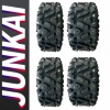 25x8-12 25x10-12 Junkai JK600 6PR Ön Arka Takım Atv Lastiği