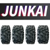 25x8-12 25x10-12 Junkai JK600 6PR Ön Arka Takım Atv Lastiği