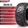 25x8-12 25x10-12 Wanda Set P350 6PR Atv Ön Arka Takım Lastiği