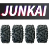 24x8-12 24x10-12 Junkai JK600 6PR Ön Arka Takım Atv Lastiği