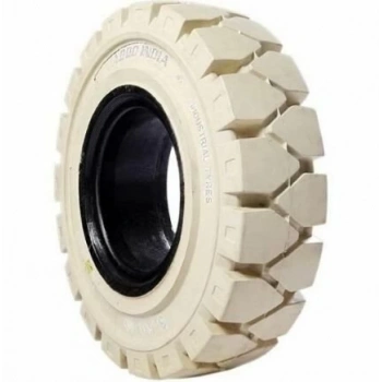 15X4.50-8 (125X75-8) Beyaz Dolgu Segmansız Forklift Lastiği