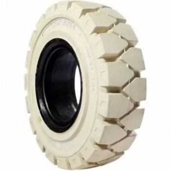 15X4.50-8 (125X75-8) Beyaz Dolgu Segmansız Forklift Lastiği