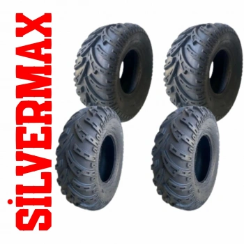 19x7-8 18x9.50-8 Silvermax BL770 6Kat Ön Arka Takım Atv Lastiği
