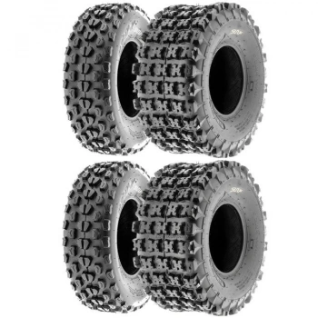 21x7-10 20X10-10 Sunf Set A017 - A027 6Kat Takımı Ön Arka Atv Lastiği