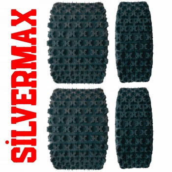 21x7-10 22x10-10 Silvermax BL777 6Kat Ön Arka Takım Atv Lastiği