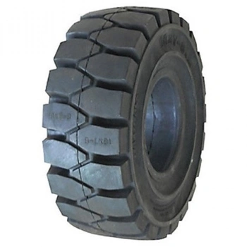 15x4.5-8 Greckster Siyah Segmansız Dolgu Forklift Lastiği
