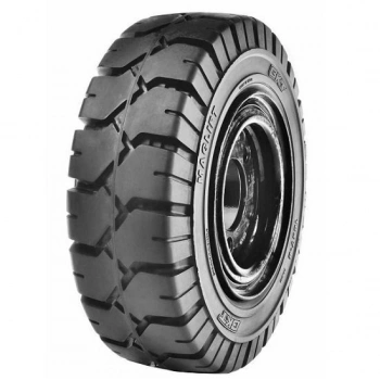 7.00-12 Bkt Maglift Siyah Segmansız Dolgu Forklift Lastiği