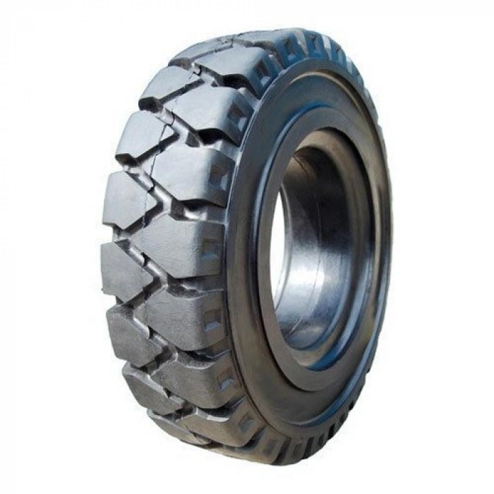 2.50-15 Globstar Siyah Segmansız Dolgu Forklift Lastiği