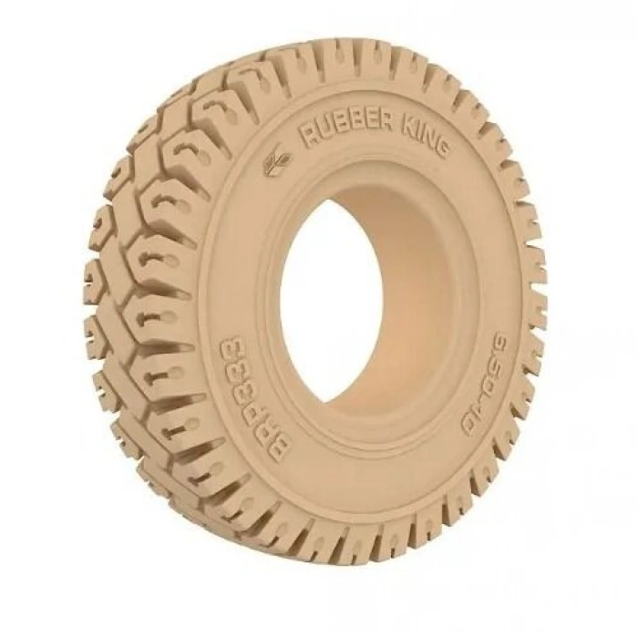 140/55-9 Rubber Kıng Premıum Beyaz Dolgu Sekmanlı Forklift Lastiği