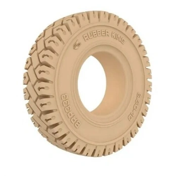 140/55-9 Rubber Kıng Premıum Beyaz Dolgu Sekmanlı Forklift Lastiği