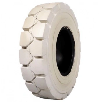 18X7-8 Tough Beyaz Segmanlı Dolgu Forklift Lastiği