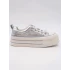 GÜMÜŞ DETAYLI KADIN SNEAKER GÜMÜŞ