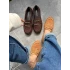 GOLD TOKA DETAY SÜET DERİ LOAFER SİGARO
