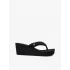 Tommy Hilfiger Th Wedge Braıdet Summer Sandalet SİYAH