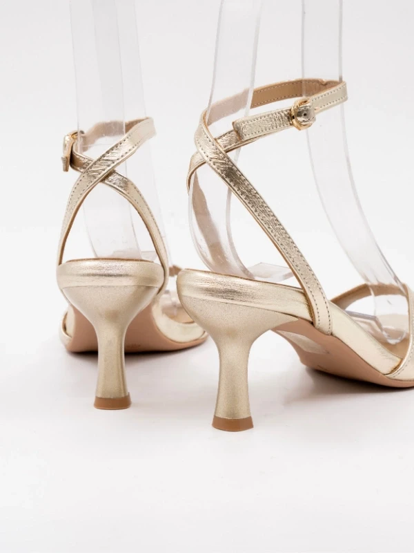 BİLEKTEN BAĞLAMA DERİ SANDALET DORE