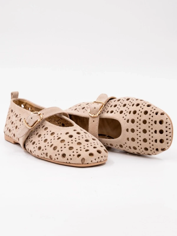 SÜET DERİ BABET BEJ