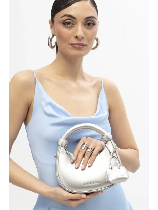 Sisley Kadın Çanta GÜMÜŞ