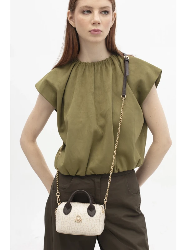 United Colors Of Benetton Kadın Çanta BEJ-KAHVE