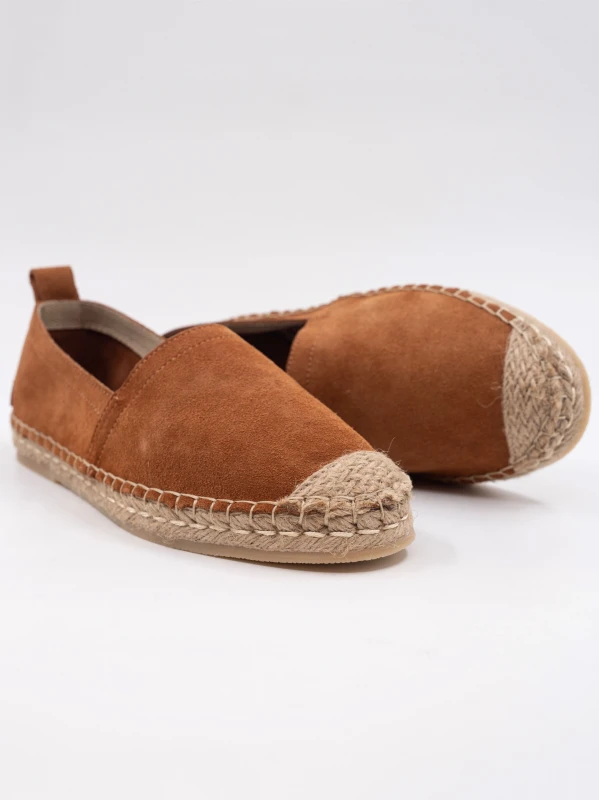 HASIR TABANLI SÜET DERİ ESPADRİL TABA