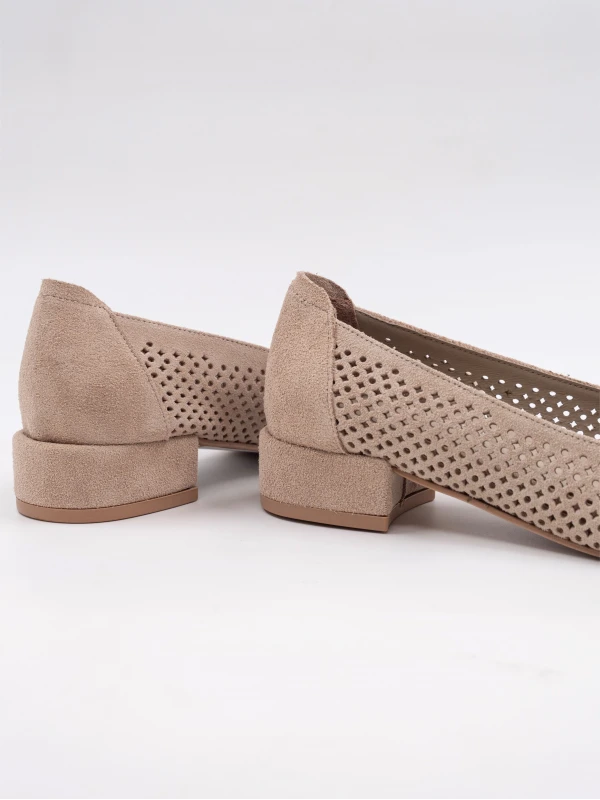 MİNİ TOPUK DERİ BABET BEJ