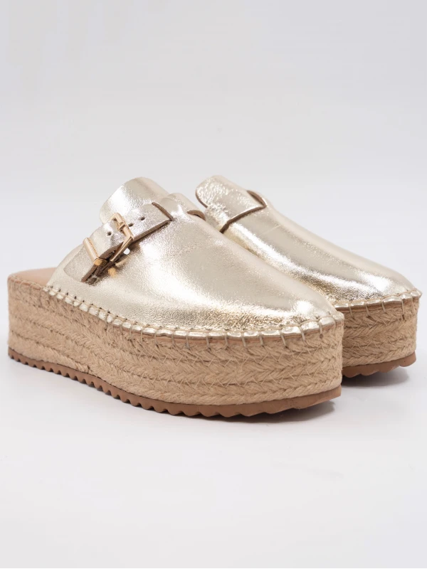 HASIR KALIN TABAN DERİ TERLİK DORE