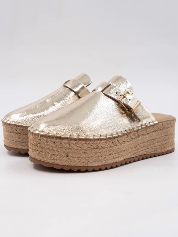 HASIR KALIN TABAN DERİ TERLİK DORE