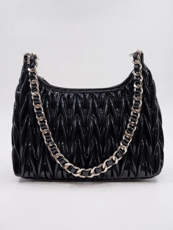 HEYZEN KADIN ÇANTA SİYAH RUGAN