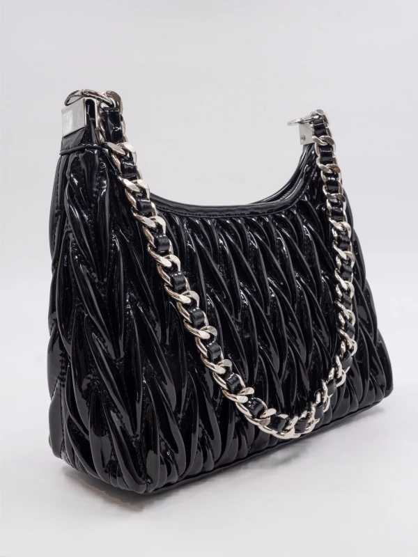 HEYZEN KADIN ÇANTA SİYAH RUGAN