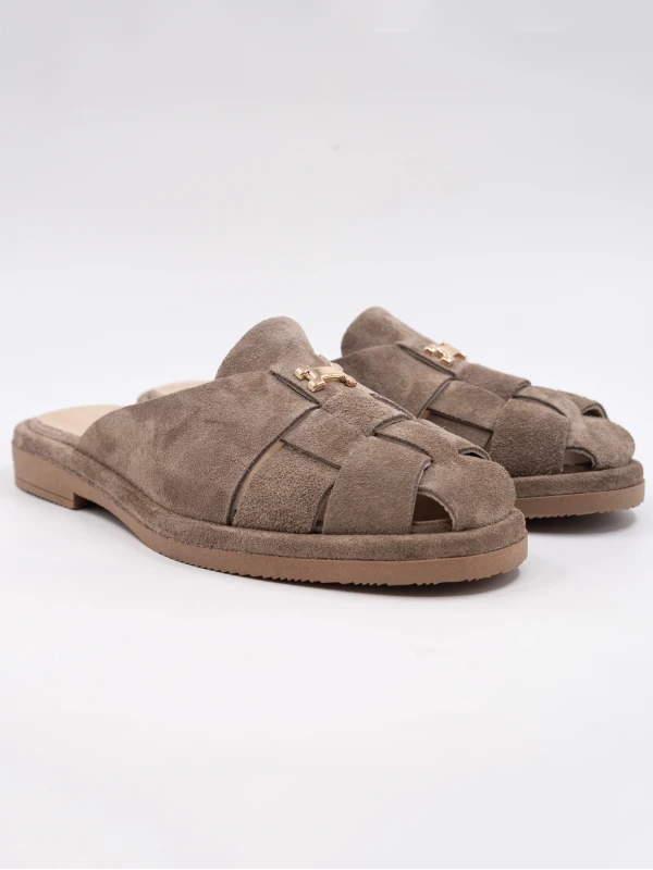 KADIN SÜET DERİ TERLİK VİZON