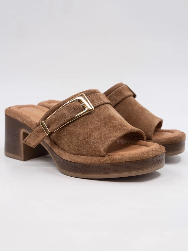 TOPUKLU SÜET DERİ TERLİK SİGARO