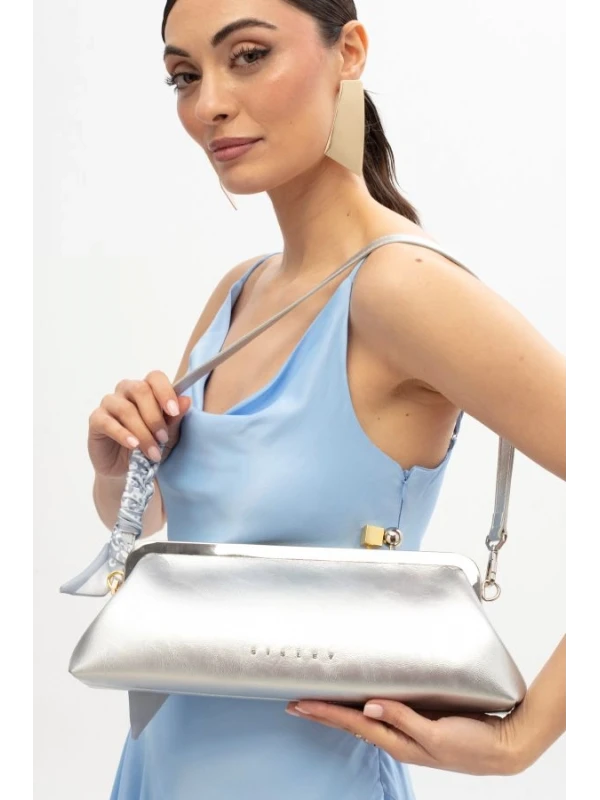 Sisley Kadın Çanta GÜMÜŞ