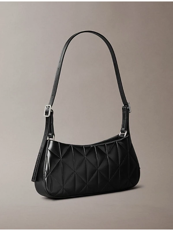 Calvin Klein Quilted Small Shoulder Bag SİYAH